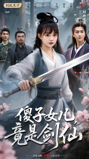 傻子女儿竟是剑仙（50集）红果免费看短剧